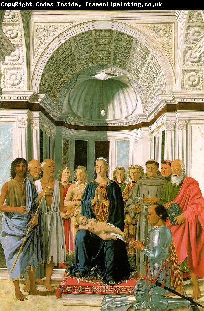 Piero della Francesca Madonna and Child with Saints